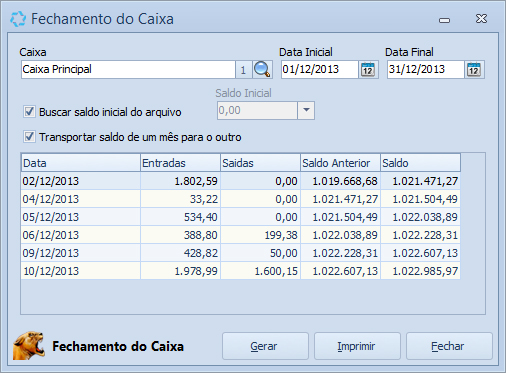 Caixa_Fechamento