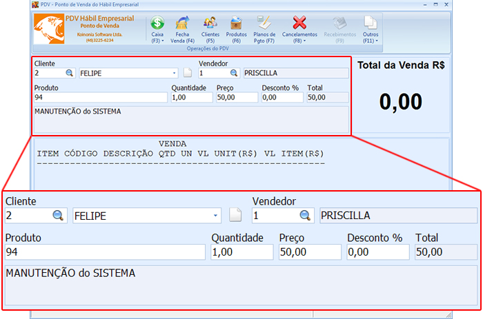 PDV-DadosVenda